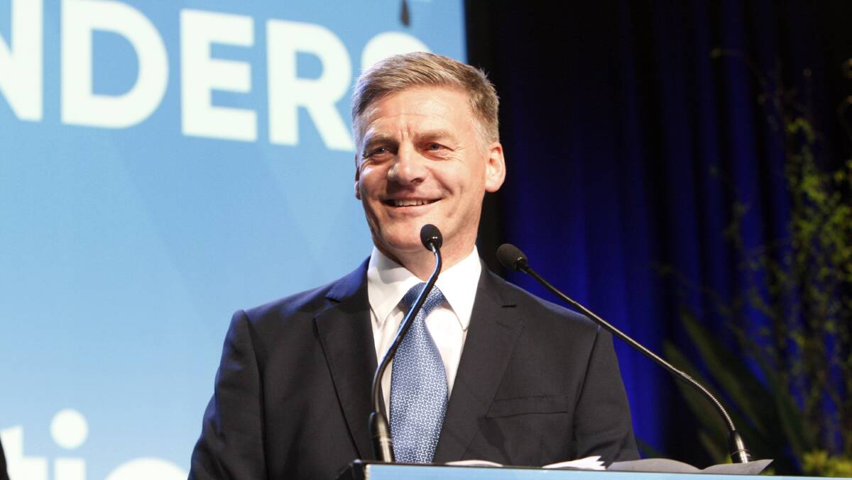 New Zealand's Prime Minister Bill English. Photo: AP Photo/Nick Perry