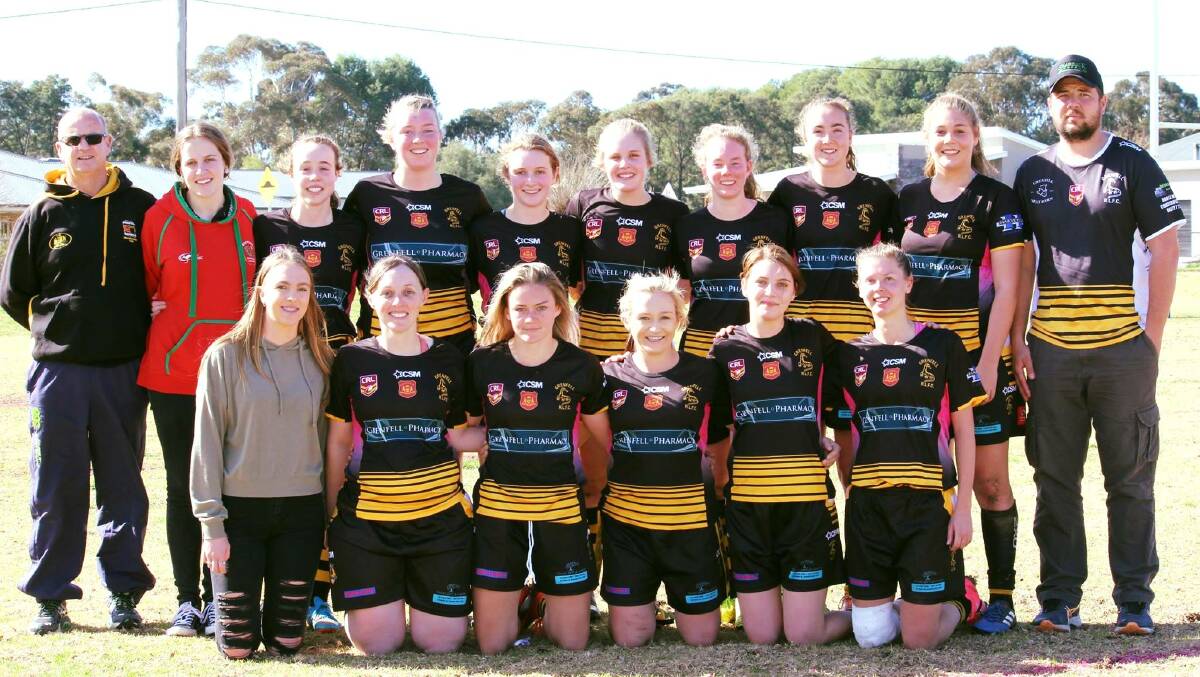 The Grenfell Girlannas, undefeated 2017 minor premiers.
