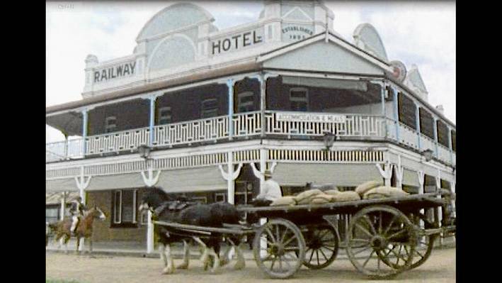 Historic Railway Hotel.