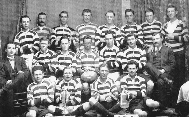 One of the first Grenfell Rugby sides in 1919. We wish the Panthers every success for the future, here's to many more years of Rugby Union in Grenfell.