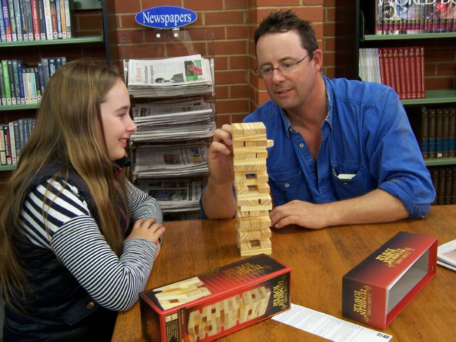 The Grenfell library games days are terrific fun for the whole family.
