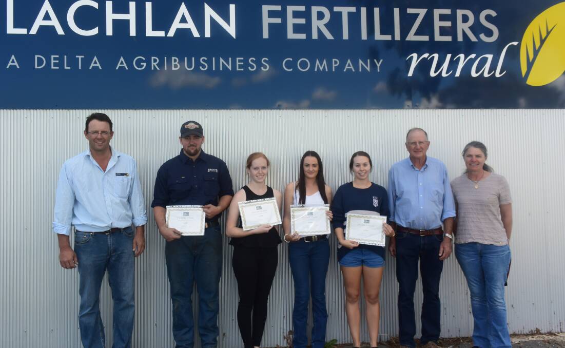Grenfell's Lachlan Fertilizers/ Delta Agribusiness are thrilled to support local students further their education.
