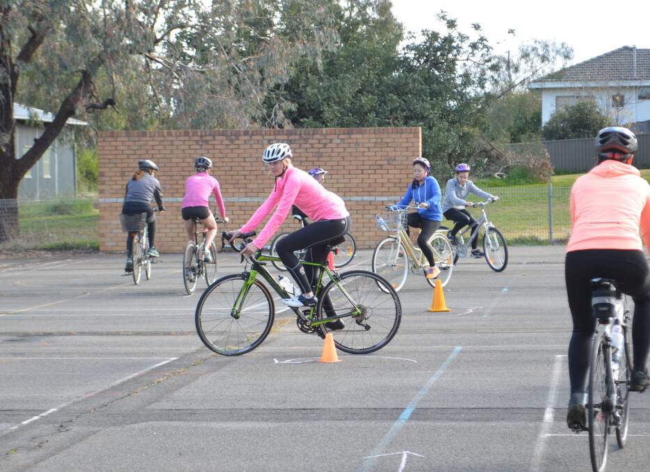 The Bike Riding for Beginners workshop was well attended last weekend at THLHS.