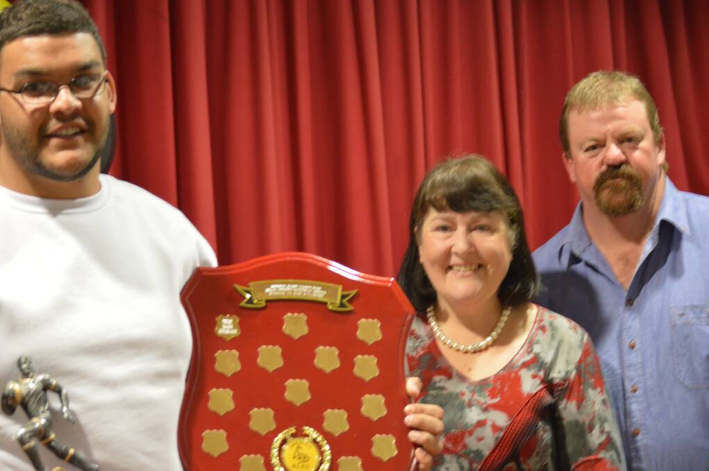 The Craig Condon Memorial Shield was awarded to Sam Imgram and presented by Maree Neill and David Walsh. 