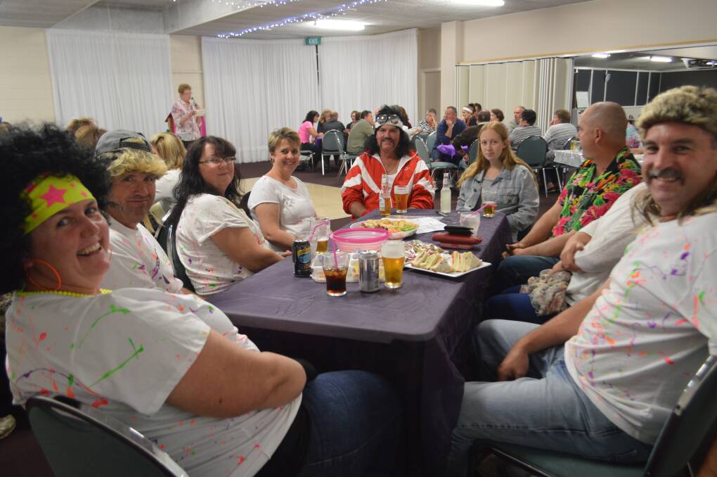 This group of groovers enjoyed the 80's themed Quiz Night at the Country Club last weekend.
