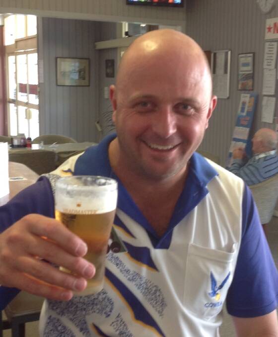 CONGRATULATIONS: Well done to K Aston of Grenfell, winner  of the Lachlan Valley Presidents Singles.