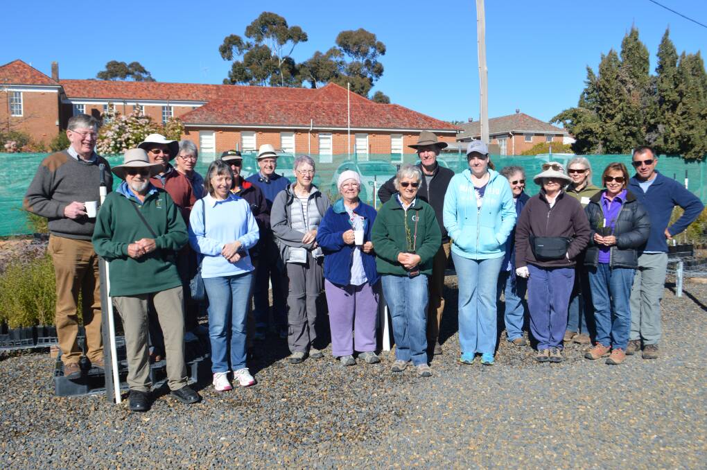 Members from the Society for Growing Australian Plants enjoyed a visit to the Weddin Community Native Nursery last Saturday, August 26. 