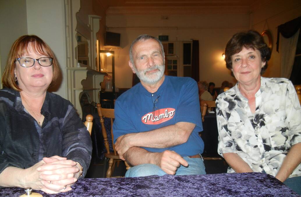  Wendy Bean and Sue Georgevits and her husband.