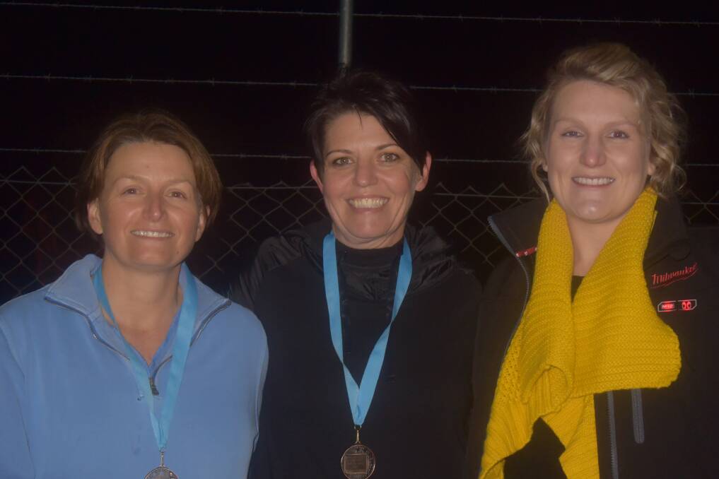 Melissa Anderson, Catia Nowlan and Brook McCann (absent) were awarded equal third in the 'Overall Best and Fairest player of the competition.
