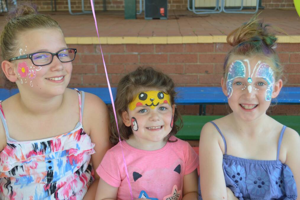 These children enjoyed showing off their face painting at the recent St Joseph's Primary School fete.


