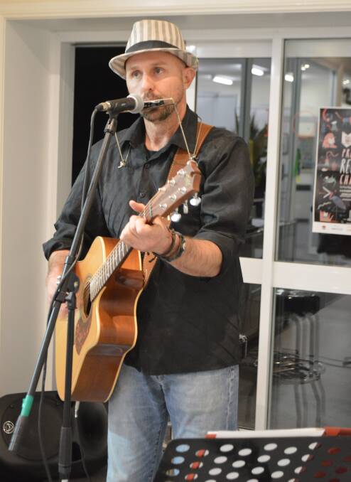 Entertainment for the party was provided by talented musician Brent Cartwright of Grenfell.
