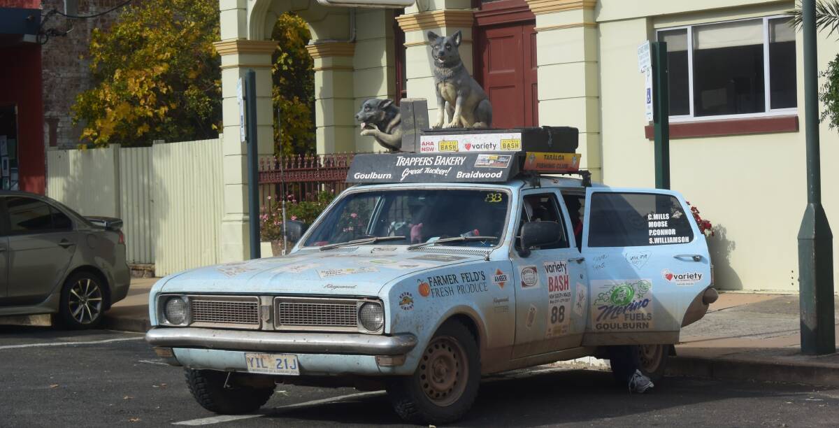 Just great, the 'Dog on the Tuckerbox'. A huge amount of effort have gone into the vehicles taking part in the 2017 'Variety Bash'.
