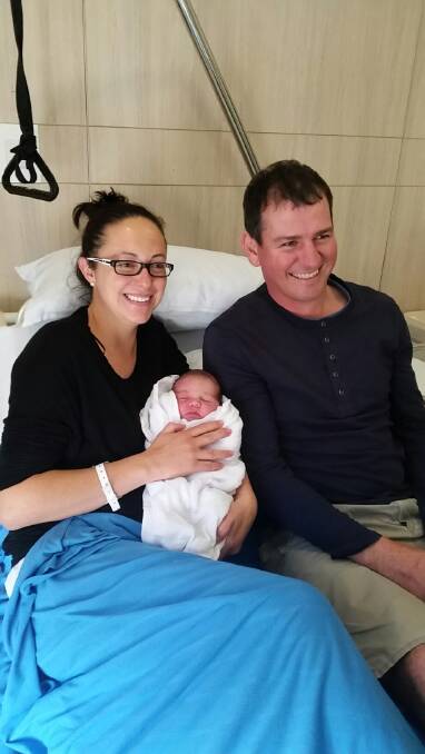 Claire and Justyn McCann and their beautiful Son Oliver James. (Contributed) 