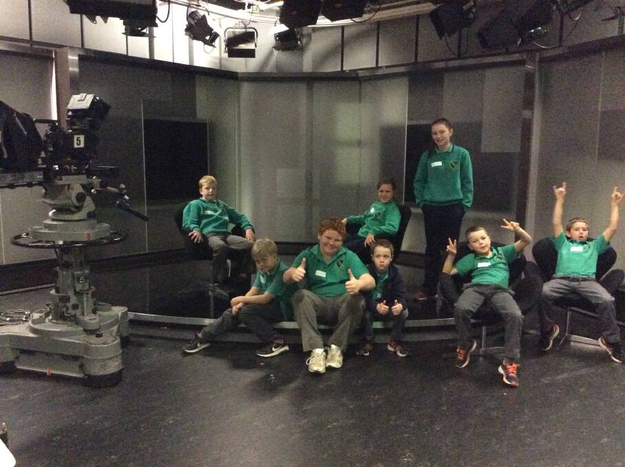 The students had a special trip to the ABC studio during their 2017 excursion to Sydney.
