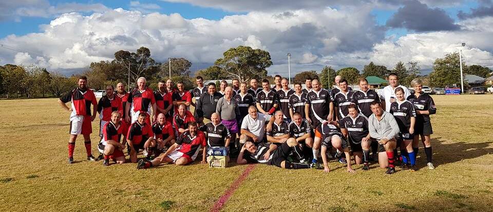The Grenfell Golden Oldies played the West Wyalong Weevils last Saturday in a thrilling encounter. 