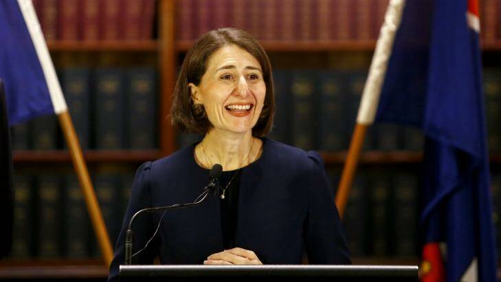 New Premier Gladys Berejiklian. Photo: Daniel Munoz
