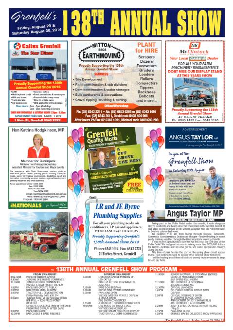 138th Annual Grenfell Show