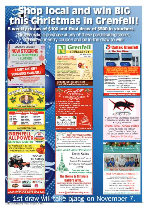 2014 Grenfell Record Christmas Promotion l FEATURE