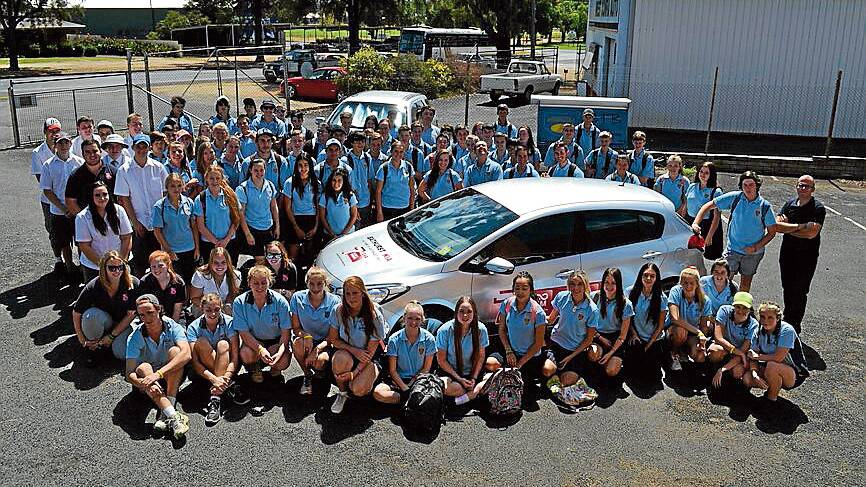 Year 11 students from Cowra, Canowindra, Grenfell and Boorowa took part in the driver safety training.