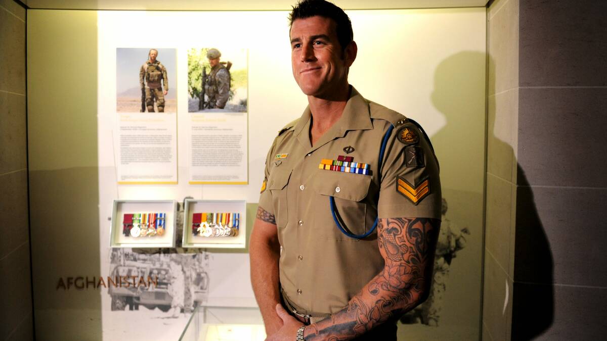 WAR HERO: Ben Roberts-Smith transitions from solider to businessman. Photo: FILE.