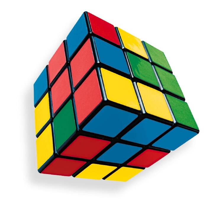 The unsolvable cube. PHOTO FDC.