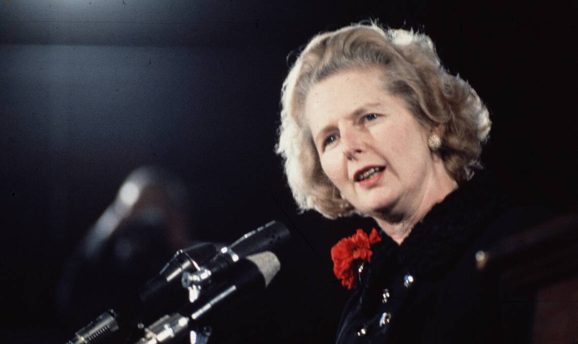 The Iron Lady Margaret Thatcher was known for her toughness as a leader. Getty images.