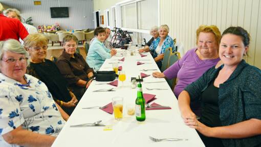 Seniors Week lunch at the Bowling Club on Wednesday, March 19, 2014. 