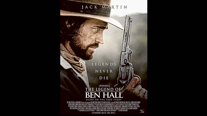 The Legend of Ben Hall movie poster. 