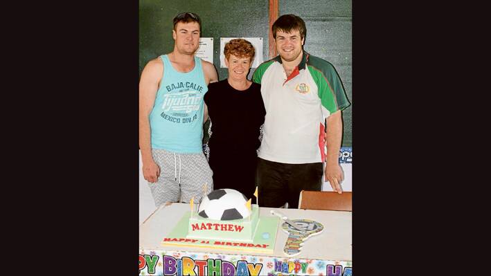Debbie Clarke and her two sons Joseph Clarke and birthday boy Matthew Clarke (Photo contributed)  