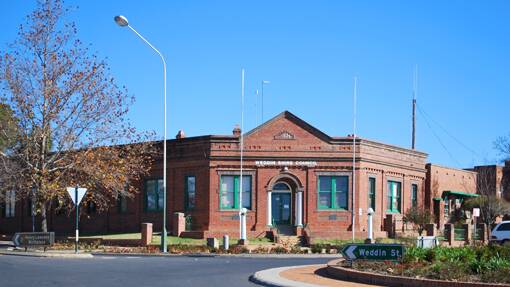 Weddin Shire Council building in Grenfell. 