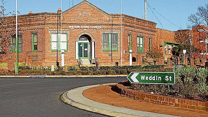 Weddin Shire Council Chambers. 