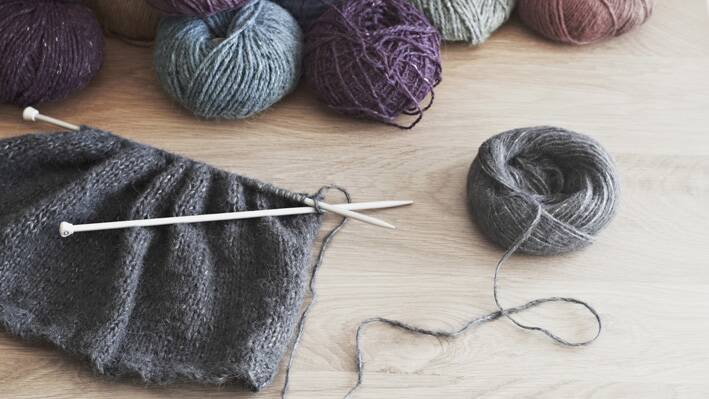 Knitting is just one of the courses being offered this term at Grenfell Leisure Group. 