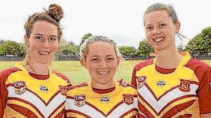 Prue Hancock, Taya Frost and Holly Bowerman represented the Woodbridge Cup in League tag during the 2014 season. 