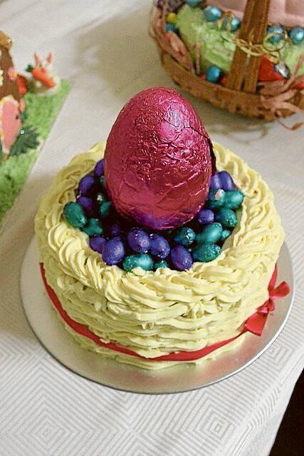 Greenethorpe's Master Easter Cake competition. 