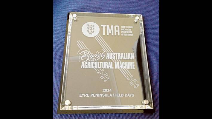 MA Award Eyre Peninsula 2014. 