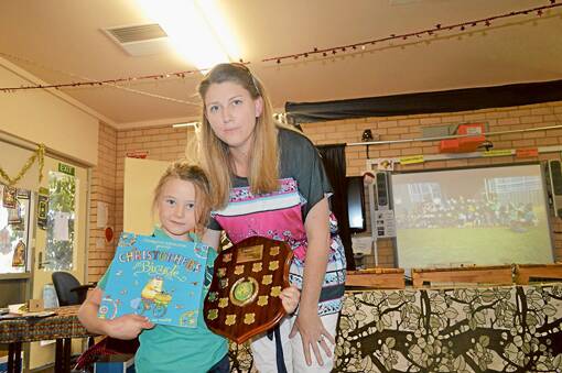 The P&C Sports Encouragement Award, presented by Jen Napier went to Zarah Durham.