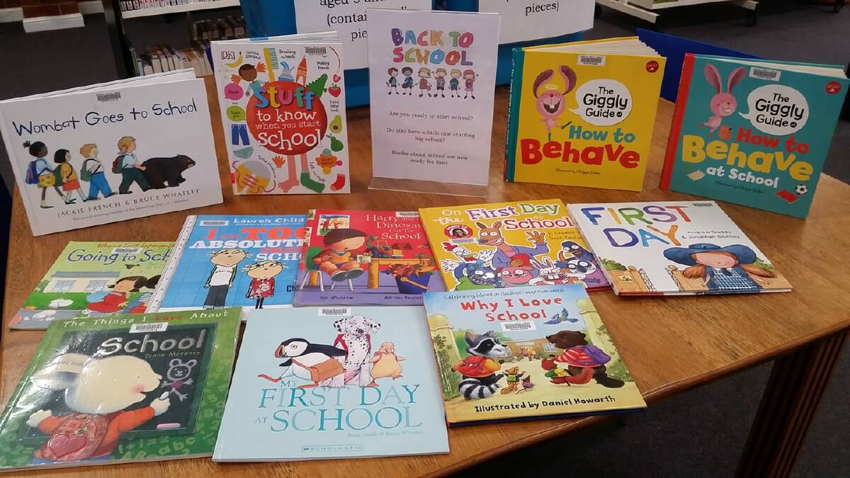School is Back: I have found some books about starting school for those kids going to kindy for the first time.