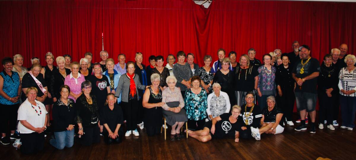 Lovely Ladies: Patron, Meryl Hunter and of course Kathy, our President, is seated to her left (in black). On Saturday, we held our Ladies President's Day and what a fabulous day it was! 