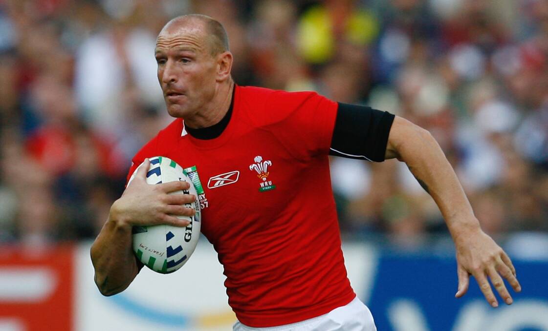 Former Welsh rugby captain Gareth Thomas says he is HIV positive. Picture: Getty