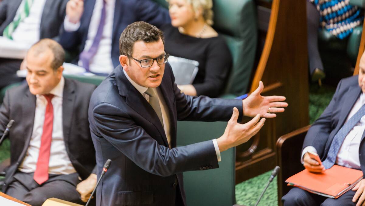 Victorian Premier Daniel Andrews is locking down more areas after "unacceptably high numbers" on Saturday. Picture: Shutterstock