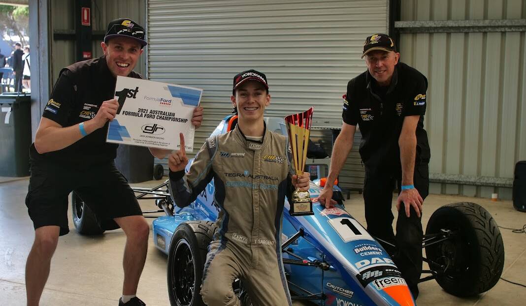 Tom Sargent has won the 2021 Formula Ford Championship. Photo: Supplied.