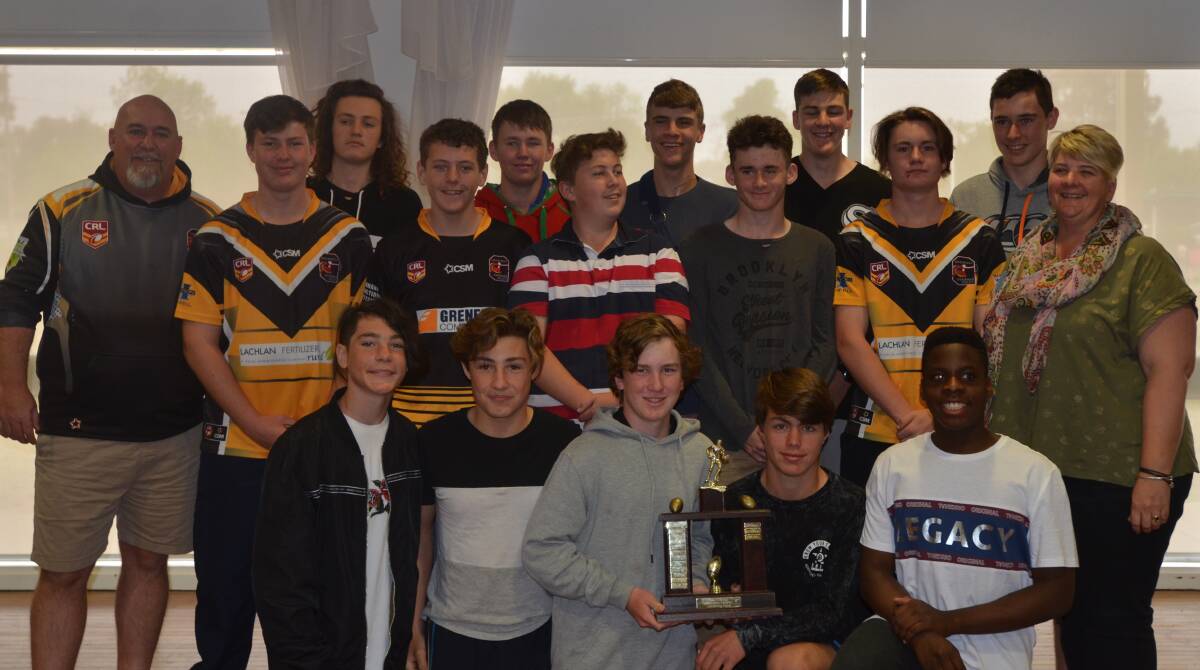 HARD WORK PAYS OFF: Grenfell Junior Rugby League Football Club held its 2019 Presentation Day on Saturday at the bowling club.