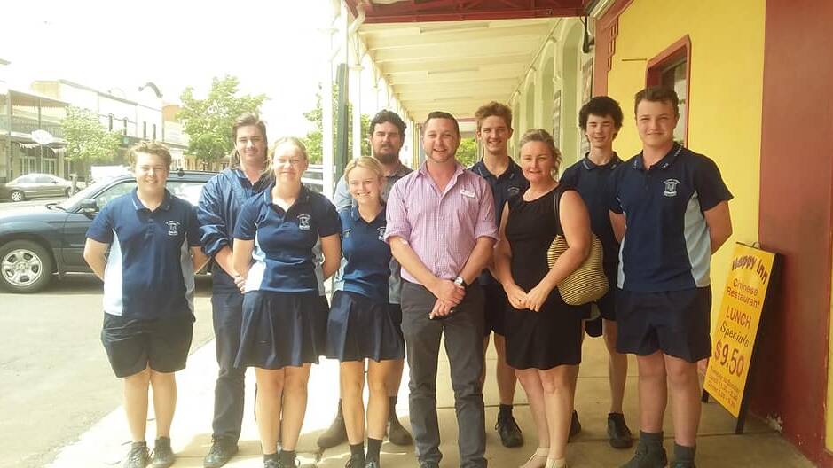 THANK YOU: The Henry Lawson High School students who took part in the RU OK project were thanked on Tuesday.