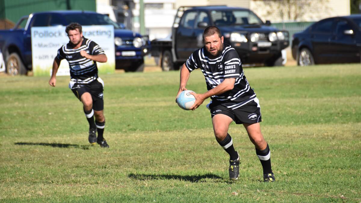 ON THE BALL: The mighty Grenfell Panthers will take on Boorowa in the opening round of the 2020 season. Photo: File.