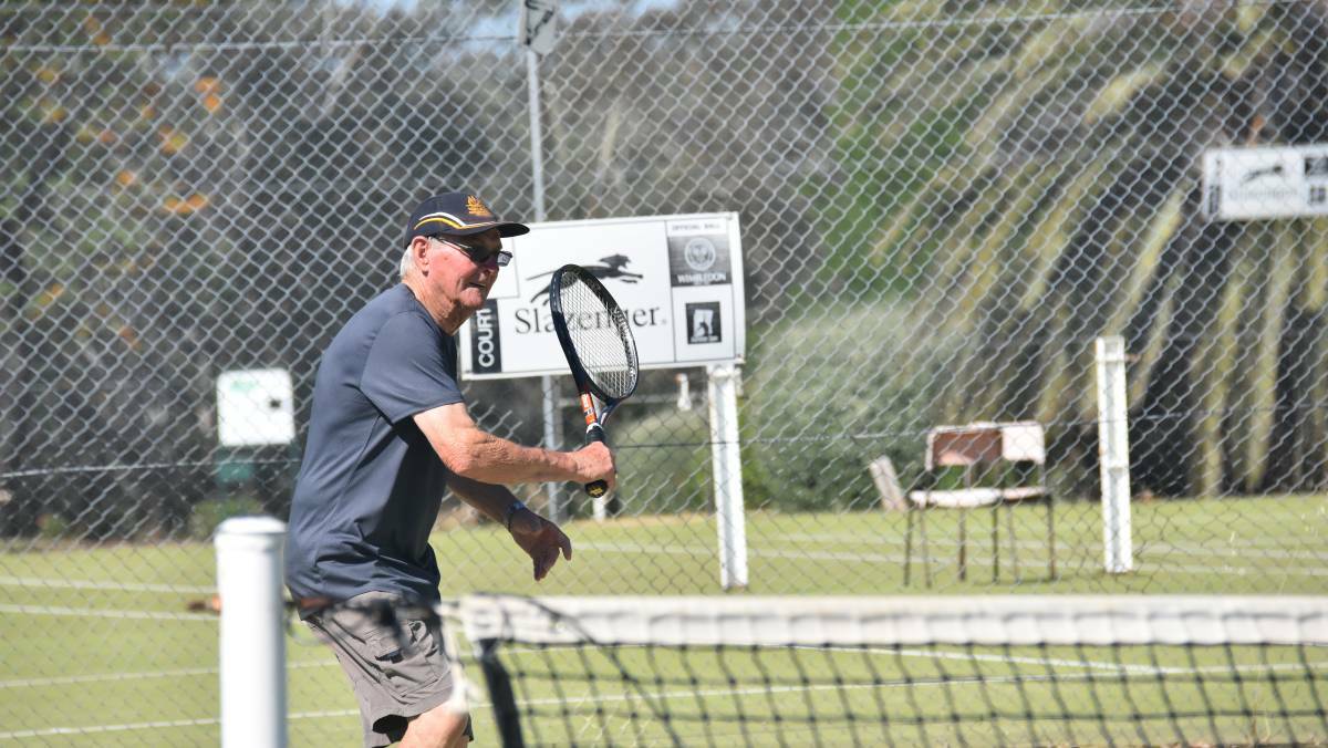 Round five of the Grenfell Tennis Club's competition was played on Tuesday evening. Photo: File.
