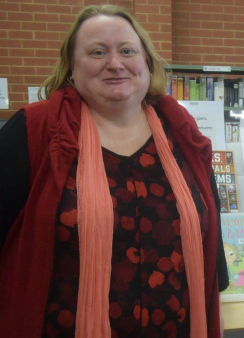 Grenfell Public Library librarian Erica Kearnes.