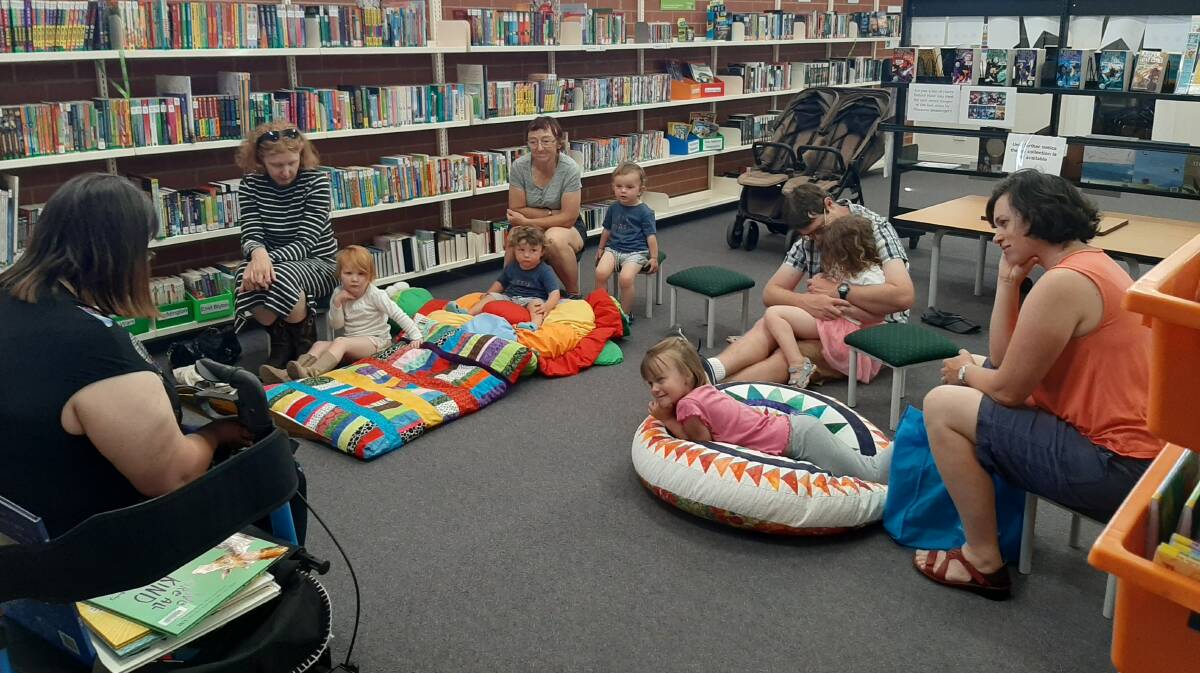 Storytime returned to the Grenfell Library last Wednesday. 