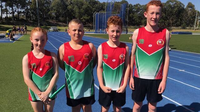 WELL DONE: The team from Gooloogong Public School who came third in Sydney.