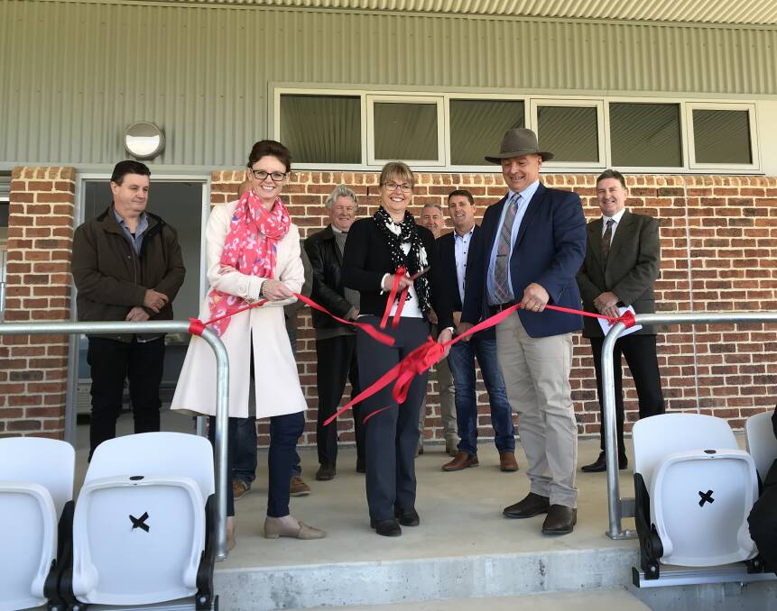 Member for Cootamundra Steph Cooke officially opened the Lawson Oval amenities on Tuesday.