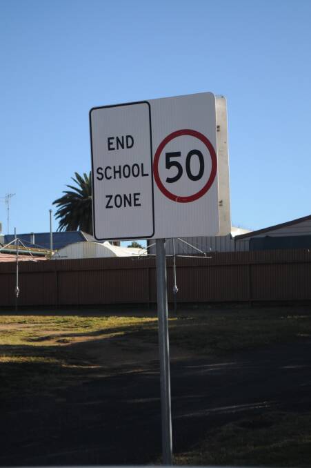 School zones are back in effect for the remainder of term two.